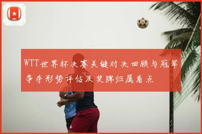 WTT世界杯决赛关键对决回顾与冠军争夺形势评估及奖牌归属看点