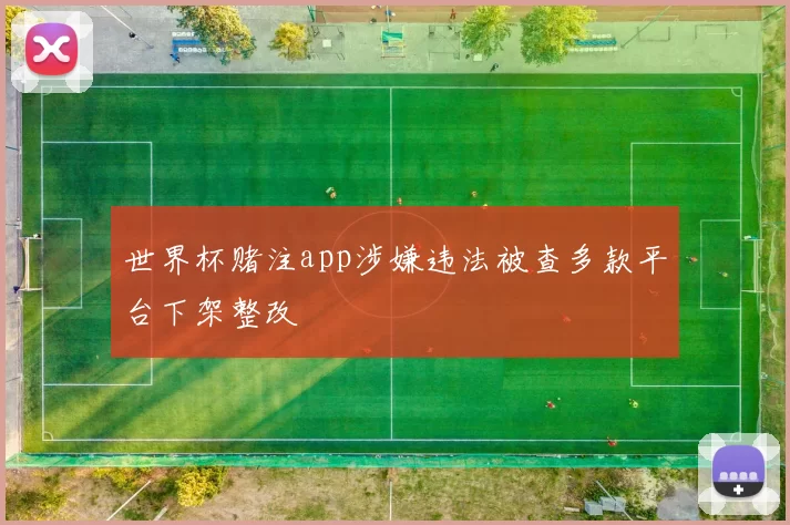 世界杯赌注app涉嫌违法被查多款平台下架整改